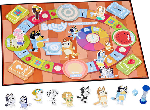 Bluey Scavenger Hunt Game for 2-4 Players