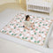 Viviland Baby Mats for Floor, 71x59 Inch Playpen Mat, Thicker & Large