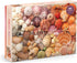 Galison Vibrant Seashells Christine Chitnis 1000 Piece Puzzle Featuring Chromatic Seashell Arrangement on Sand