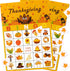 Geefuun 32 Players Thanksgiving Bingo Cards - Fall Party Supplies & Decorations