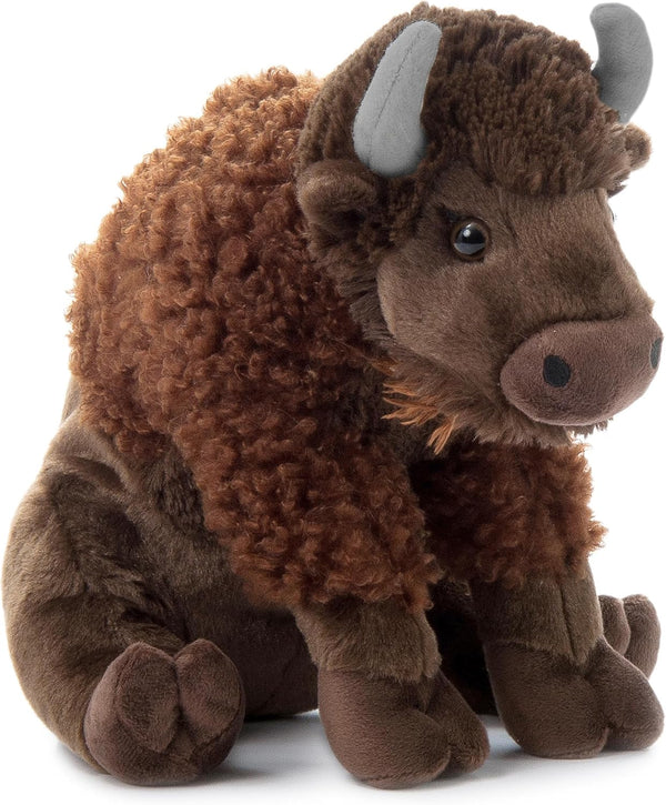 The Petting Zoo Bison Stuffed Animal, Gifts for Kids, Wild Onez Zoo