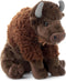 The Petting Zoo Bison Stuffed Animal, Gifts for Kids, Wild Onez Zoo