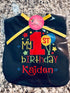 Personalized First Birthday Boy Smash Bib with Custom Name