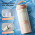 24H 2 16oz, LUCKBEE Portable Breast Milk Cooler with LCD Display Insulated Milk Storage Bottle, Holds Bottles Compact