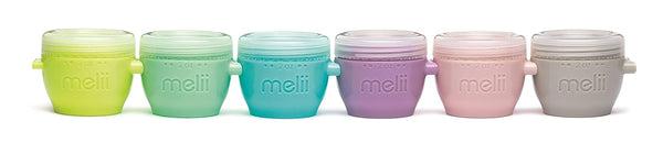 melii Snap & Go Baby Food Storage Containers | 6 Pack 2