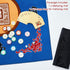 Mahjong Mat with Bag - Anti Slip Table Cover for Mahjong, Poker Cards, and Accessories (Blue)
