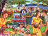 RoseArt - Back to The Past - 1000 Piece Backyard BBQ Jigsaw Puzzle for Adults.