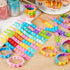 25 Pack 4-8,8-12 JOYIN Pop Fidget Toys pops Bulk Party Favors for Kids Year, Fidget Bracelets Sensory Toys for Birthday