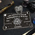Pendulum Dowsing Divination Board Set, Black Wooden Talking Board for Parties and Gatherings