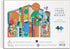 Galison Frank Lloyd Wright Midway Mural – 750 Piece Foil Puzzle with Geometric Artwork and Gold Foil Accents