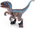Gemini&Genius Dinosaur Toys Baby Velociraptor with Movable Jaw and Hands, Cake Topper,