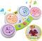 Magic Touch Drum, Toddler Light Up Music Bongos Toy, Infant Touch Sensor Baby Drum for 9-24 Month Olds