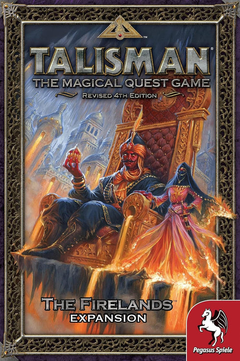 Pegasus Spiele Talisman: The Firelands Board Game - Orange