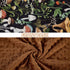 26.5 40 Mushroom Baby Blanket for Boys Girls Soft Fleece Minky Blanket with Dotted Backing Double Layer Newborn Toddler