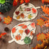 Kathfly 2 Pieces Leaf Wooden Jigsaw Puzzles, Montessori Toy for Early Educational Learning