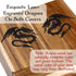 Wooden Magnetic Dice Tower with Dice Tray for Dungeons and Dragons - Portable Dice Roller Tower for Tabletop RPG Games