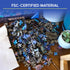 Ravensburger Under The Sea 500-Piece Wooden Jigsaw Puzzle, Eco-Friendly Materials for Stress-Reducing Fun