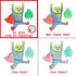 20 Sets 5 Packs (100 count) Packs Lucky Art of Jumbo Size Crayons - Mini Crayon Non-Toxic; Crayons in bulk for Kids