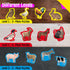12 Pack Realistic Animal Puzzles - 48 Pieces Step-by-Step Animal Jigsaws for Preschool Toddlers 3+