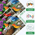VOLUVOLU 300 Hummingbird 20.5x15 Piece Puzzle for Adults, Colorful Birds Jigsaw Puzzle, Colorful Animals Puzzles, Bird