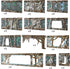 Modular Tabletop 3D Gaming Sci-Fi Terrain - Perfect for 28mm-35mm Miniatures - No Painting Required