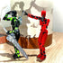 2 Packs T13 Action Figure Set: Dummy 13 3D Printed Action Figure Toy Gifts for Kids, Mechanical Doll for Boys Girls