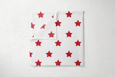 4 Pack 45 45 inches Bacati - Sports Baby Swaddle Blankets Boys Swaddle Wrap Soft Breathable Cotton Muslin Swaddle