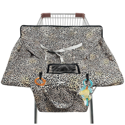 gxfcymxbd Shopping Cart Cover for Baby,2-in-1 High Chair Cover with Portable Cloth Bag,Cart