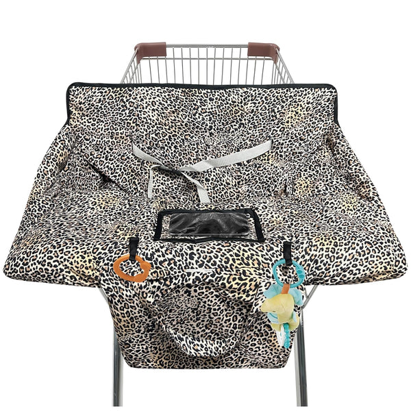 gxfcymxbd Shopping Cart Cover for Baby,2-in-1 High Chair Cover with Portable Cloth Bag,Cart