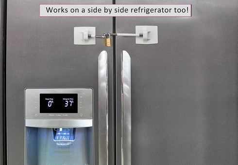 Refrigerator Lock - White Without Padlock