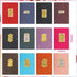 12 Pieces 1:12 Scale Miniatures Dollhouse Books, Assorted Miniatures Dollhouse Mini Books Decoration Accessories Doll