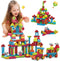 Contixo 244 pcs Bristle Shape 3D STEM Building Toys, Construction Learning Stacking