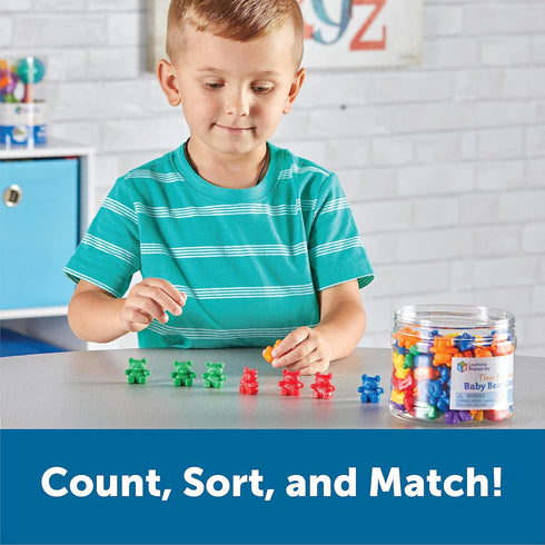 Counters 102 3+ Counters Counting Counters Learning Resources Baby Bear - Pieces, Ages | Grades Pre-K+ Toddler Learning