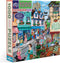 eeBoo 1000 Piece Puzzle - Village by the Sea Jigsaw Puzzle for