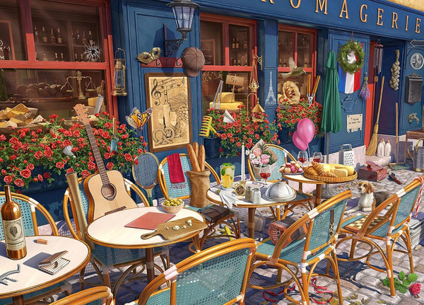 Ceaco June's Journey Wine & Cheese Shop 1000 Piece Jigsaw Puzzle