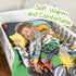 Set 4-Piece Sets Todays Kids Under Construction Toddler Bedding for Boys - Toddler Bed Comforter for Boys, Reversible