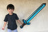 Inflatable Weapons - Diamond Swords, Axes & Hatchet, Blow Up Party Favors for Boys & Girls, 6 Pack