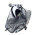 LLUFO Baby Car Seat Rain Cover Universal Weather Shield Waterproof,Easy Access Zipper,Side Ventilation,EVA