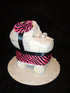 Little KG's Dreams Diaper Cake Stroller Centerpiece or Gift (Baby Girl) by
