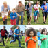 24 Packs Halloween Game Eyeball Spoon Relay Race Toy Set, Indoor Outdoor Party Supplies Decorations