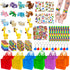 LINAYE 12 Packs Building Blocks Party Favors - 122 Pcs Birthday Party