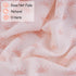 Viviland Muslin Swaddle Blankets, Breathable Baby Receiving Wraps, 2-Pack Sun, 47 x 47 inches