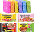 XANADU Cute Food Erasers for Kids, Fun Ramen Noodle Eraser Set of 16pcs