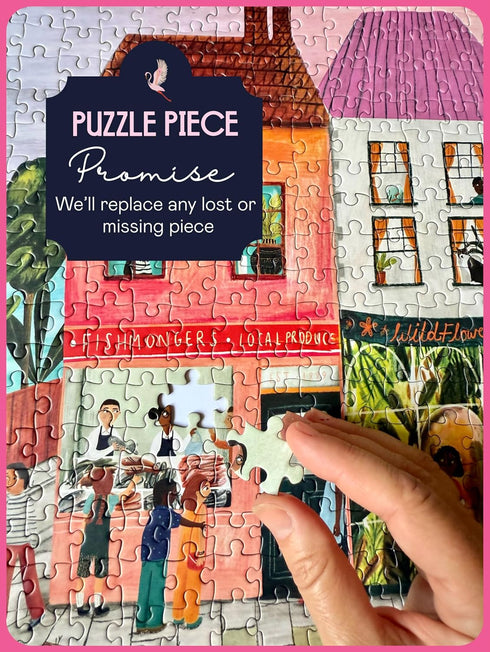 1000 1000 Summer 28 20 inches Elena Essex Puzzles Pieces - Market Day, Puzzles for Adults Pieces, Landscape Shops