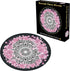Lavievert - 1000 Piece Round Jigsaw Puzzle Game for Adults and Kids - Romantic Cherry Blossom