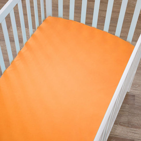 American Baby Company Supreme 100% Natural Cotton Jersey Knit Fitted Crib Sheet for Standard Crib and Toddler