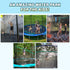 Trampoline Sprinkler for Kids, Outdoor Summer Fun Water Sprinkler for 14-16 ft Round Trampolines