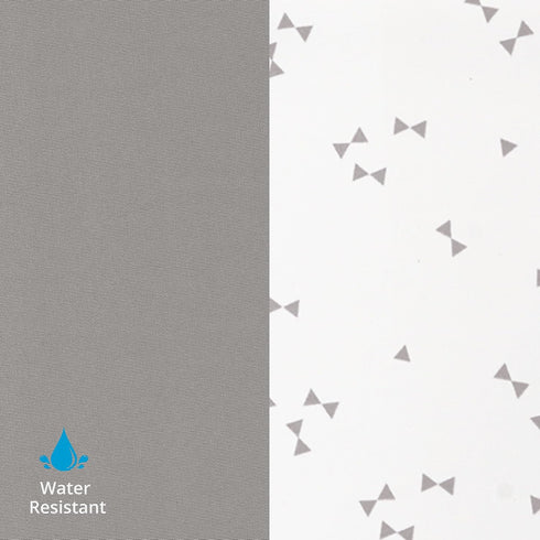 Chicco LullaGo Bassinet Sheets - 2-Pack Grey Triangle | Grey