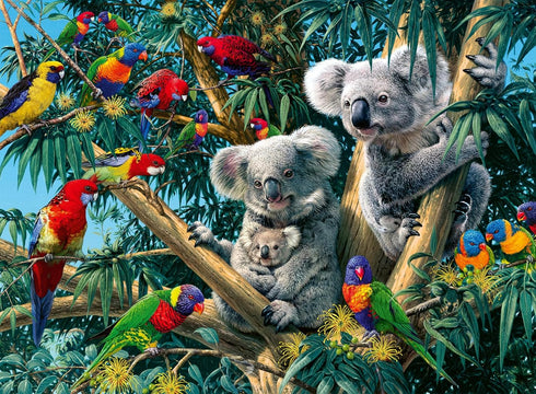 Ravensburger Koalas in a Tree 500 Piece Jigsaw Puzzle for Adults -