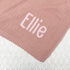 100% Hickory Hollow Designs Personalized Baby Blanket with Name, Baby Girl Gifts, Custom Baby Blanket, Cotton, Baby